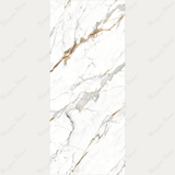 CALACATTA BRONZO 120x278cm 09mm – End-Match Glossy Porcelain Tile