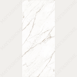 CALACATTA LIGHT 120x278cm 09mm – Book-Match Glossy Porcelain Tile