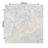 CELESTE ONYX – 120x120cm glossy porcelain tile with luxurious onyx marble design. Large format tile perfect for elegant and durable flooring and wall applications.