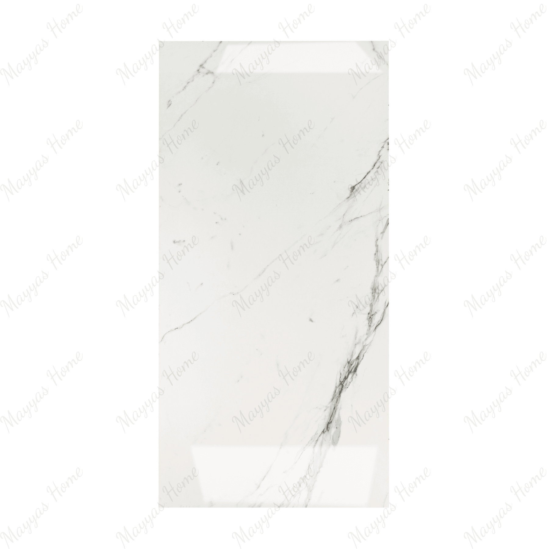 CRSM 117 tiles (80x160cm, 9mm) feature a polished surface with a sleek and modern design. Suitable for both floors and walls, these tiles are perfect for adding a touch of elegance to any indoor space.
