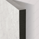 CT Silver porcelain tile 60x120cm 2mm thickness, silver stone look design, durable porcelain tile for modern floors and walls.