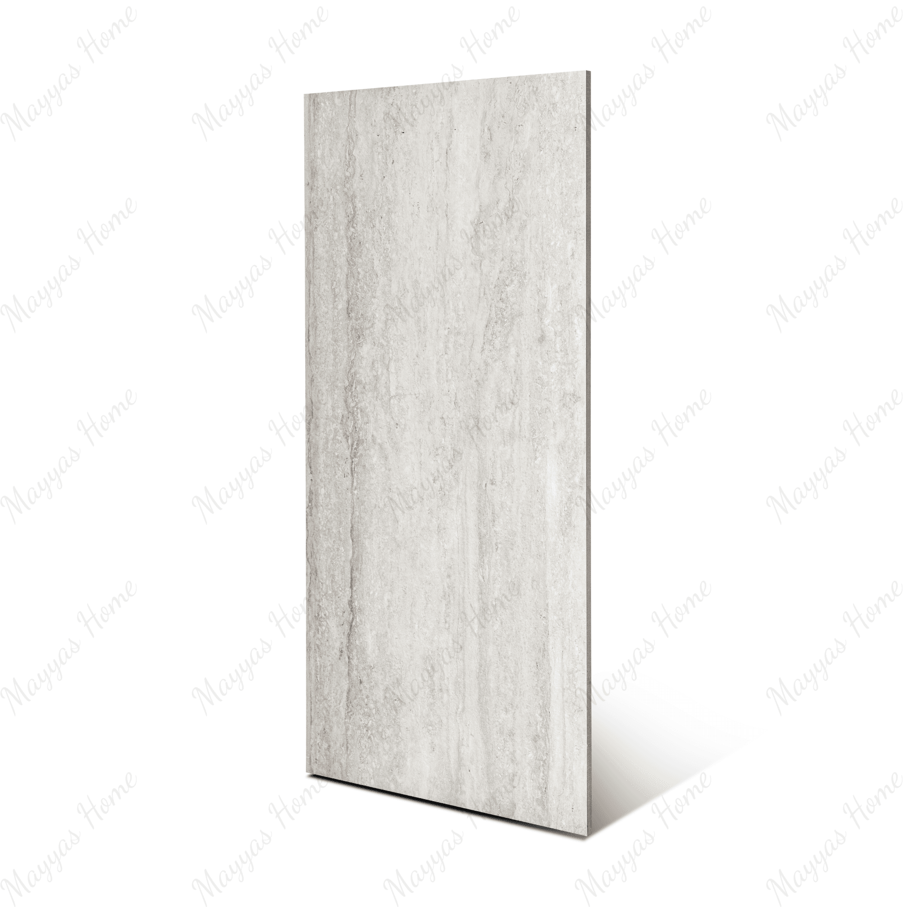 CT Silver porcelain tile 60x120cm 2mm thickness, silver stone look design, durable porcelain tile for modern floors and walls.