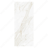 Calacatta Borghini 120x320cm glossy book-match porcelain slab with bold veining. Perfect for luxury walls, floors, and statement interiors.