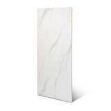 Calacatta Nexa matt porcelain tile 60x120cm x 2mm featuring elegant marble veining. Premium large format tile ideal for luxury floors and walls.