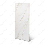 Calacatta Nexa matt porcelain tile 60x120cm x 2mm featuring elegant marble veining. Premium large format tile ideal for luxury floors and walls.