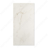 Calcatta porcelain tile in 60x120cm size featuring elegant white marble texture with soft grey veining and durable 9mm thickness for floors and walls.