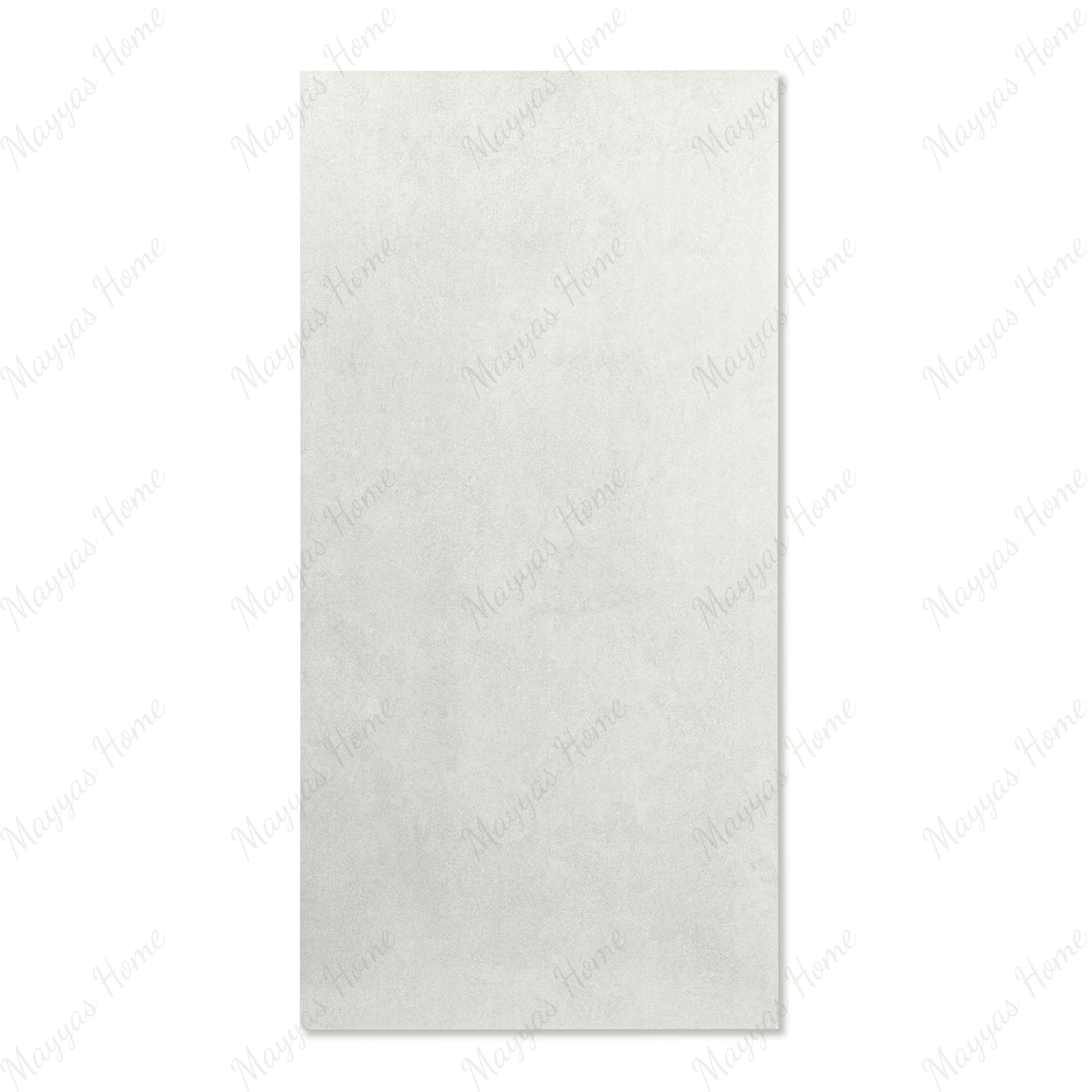 Cemento Bianco porcelain tile 60x120cm with 9mm thickness features a modern concrete look, durable porcelain body for floors and walls.