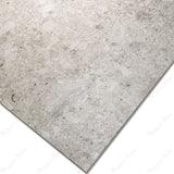 Ceppo De Bianco porcelain tile in 60x120cm size with elegant stone effect, soft light grey tones and durable 9mm thickness for walls and floors.