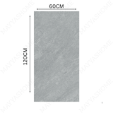 Classic Grey 60x120cm porcelain tile, 20mm thick with R11 slip-resistant rough matt finish. Elegant stone look, ideal for outdoor and high-traffic areas.