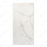 Classic Statuario porcelain tile in 60×120cm offers a luxurious white marble look with elegant grey veining, high durability and low maintenance for modern interiors.