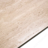 Classic Travertine Beige matt stone effect porcelain tile 60x120cm with 9mm thickness offers warm, natural elegance.