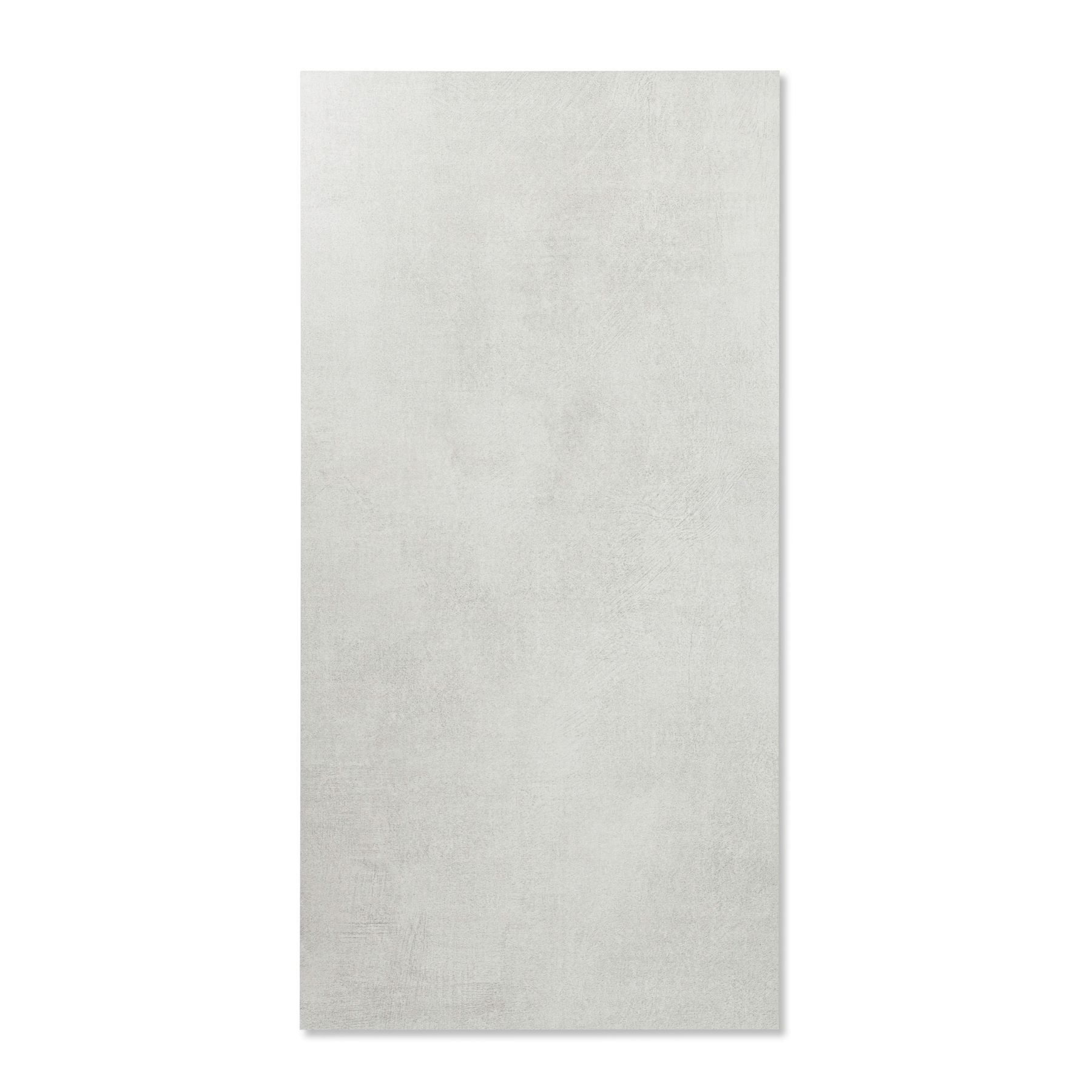 Concrete Bianco porcelain tile features a soft white cement look in 60x120cm size, offering durability, elegance, and easy maintenance for floors and walls.