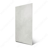 Concrete Bianco porcelain tile features a soft white cement look in 60x120cm size, offering durability, elegance, and easy maintenance for floors and walls.