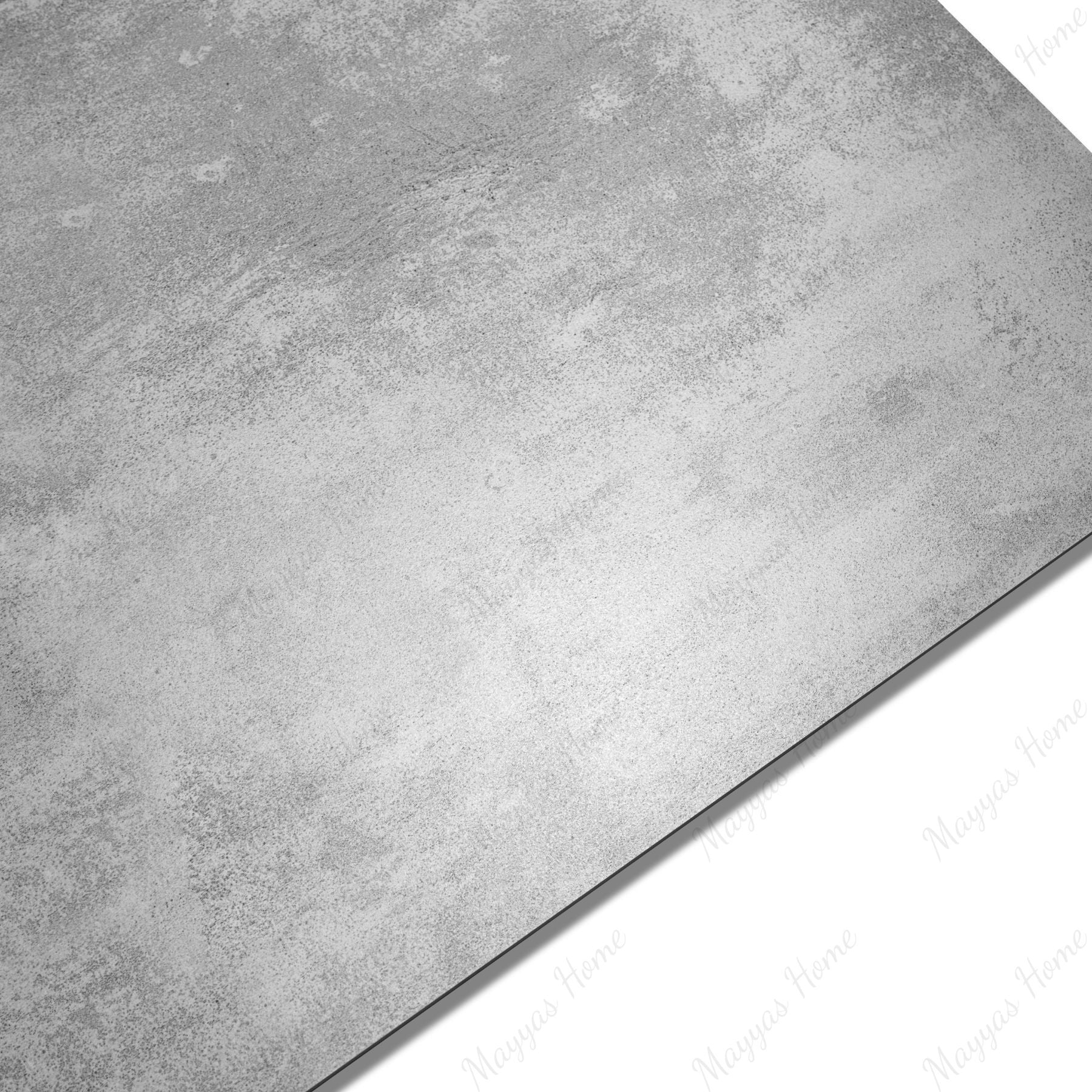 Concrete Grey porcelain tile in 60x120cm size with modern concrete look, neutral grey tones and durable 9mm thickness for floors and walls.