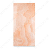 Coral Onyx glossy onyx effect porcelain tile 60x120cm with 9mm thickness features warm coral tones and polished luxury finish.