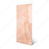 Coral Onyx glossy onyx effect porcelain tile 60x120cm with 9mm thickness features warm coral tones and polished luxury finish.