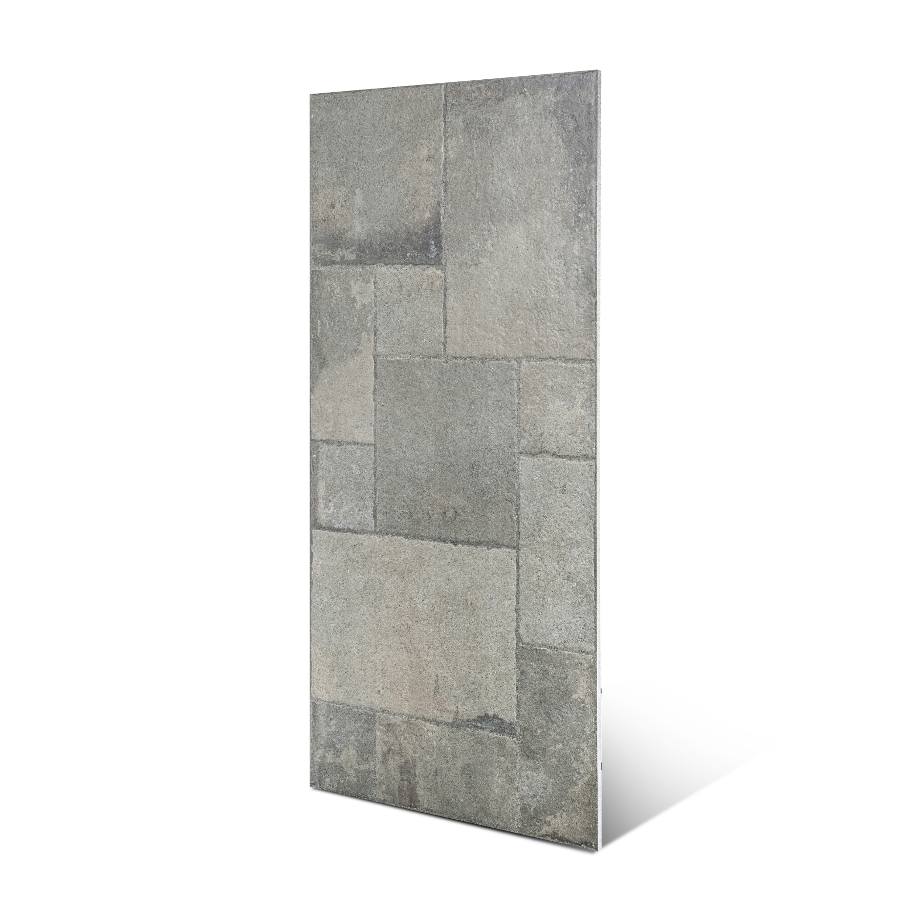 Cottage Nero Cubix porcelain tile 60x120cm 9mm thickness, black stone look with geometric decor, durable porcelain tile for modern walls and floors.