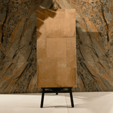 Cottage Terra Cubix porcelain tile 60x120cm 9mm thickness, terra-cotta stone look with geometric decor, durable porcelain tile for modern walls and floors.