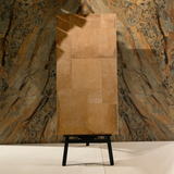 Cottage Terra Cubix porcelain tile 60x120cm 9mm thickness, terra-cotta stone look with geometric decor, durable porcelain tile for modern walls and floors.