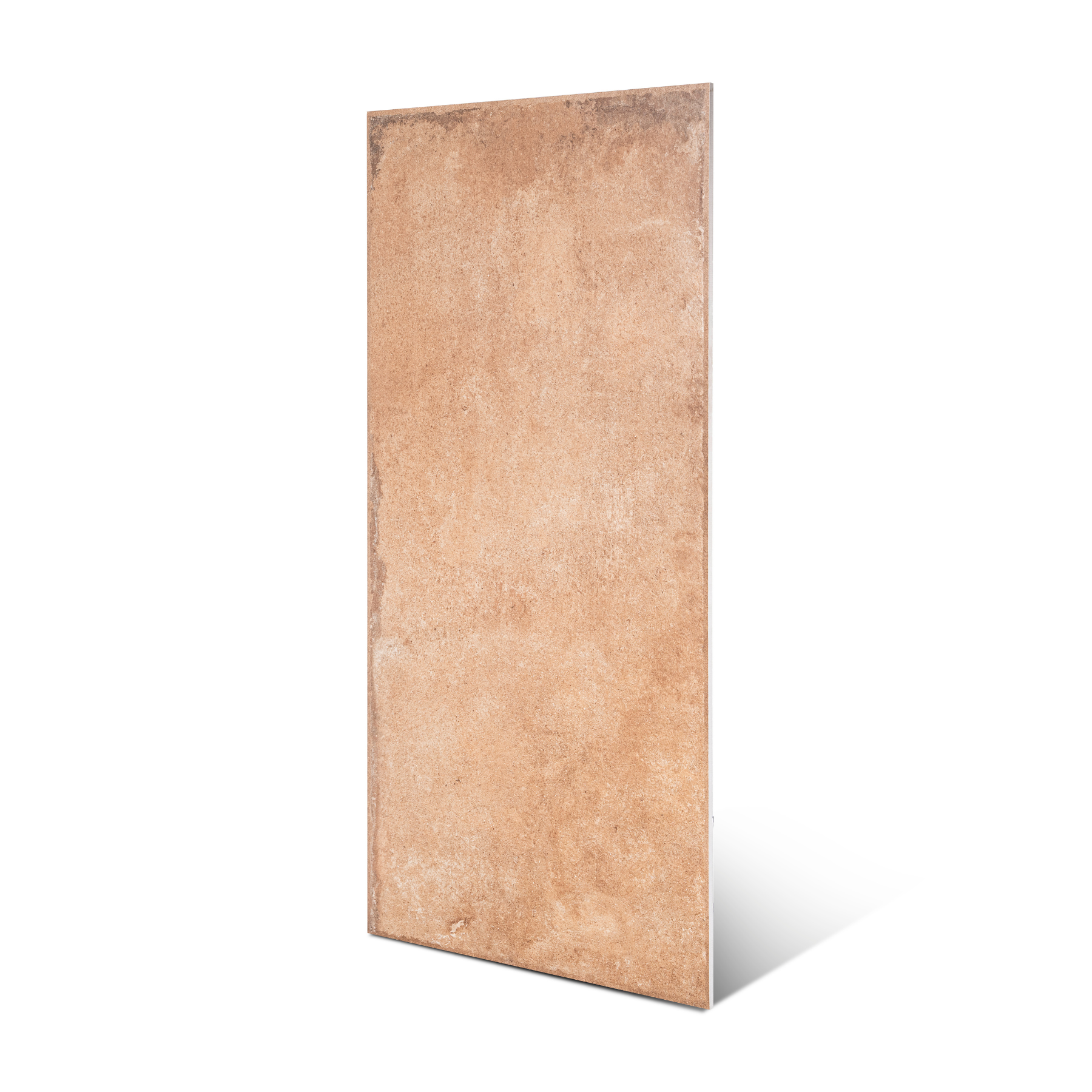 Cottage Terra Edge porcelain tile 60x120cm 9mm thickness, terra-cotta stone look design, durable porcelain tile for warm modern floors and walls.