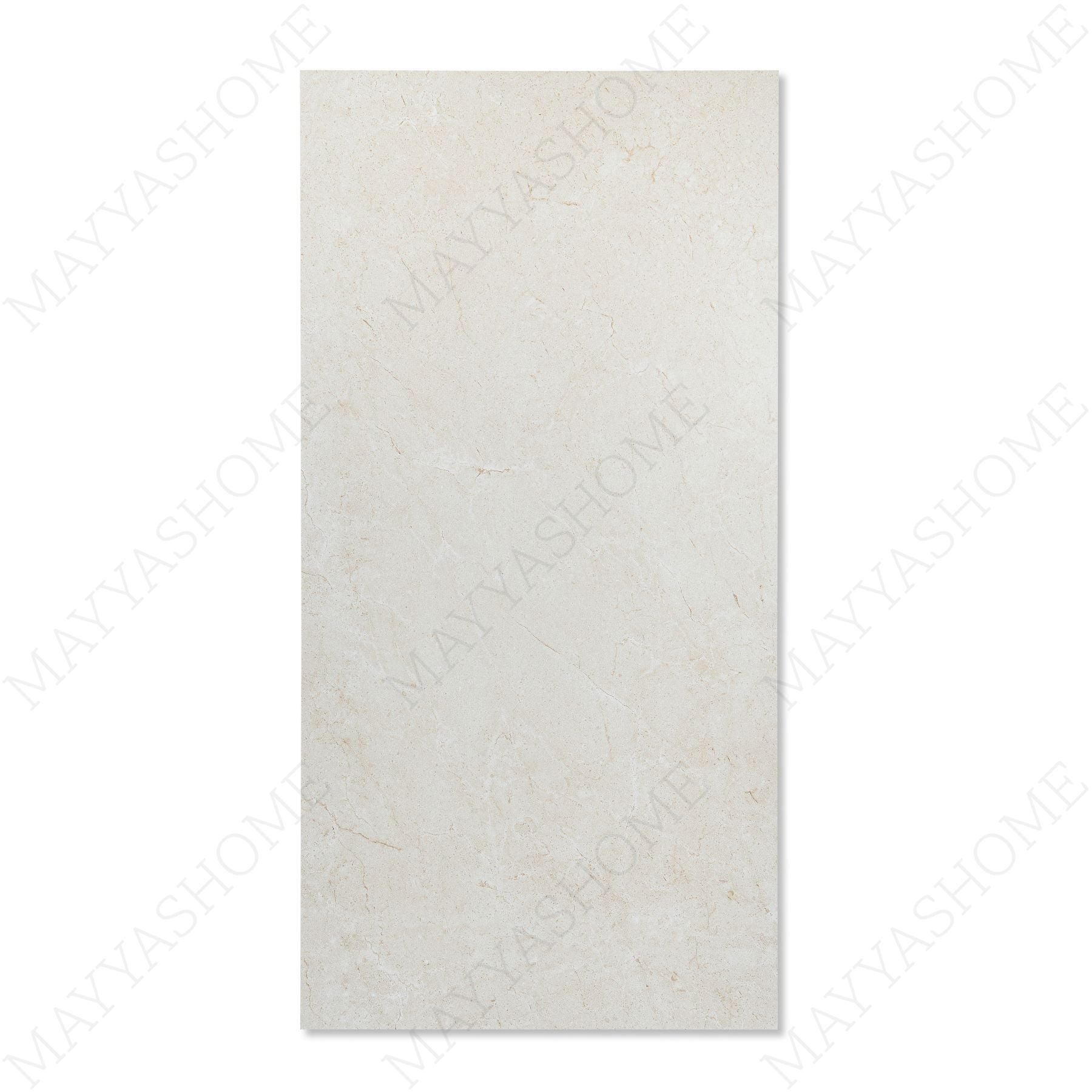 Crema Luna matte stone effect porcelain tile 60x120cm 9mm features soft cream tones with durable porcelain performance for floors and walls.