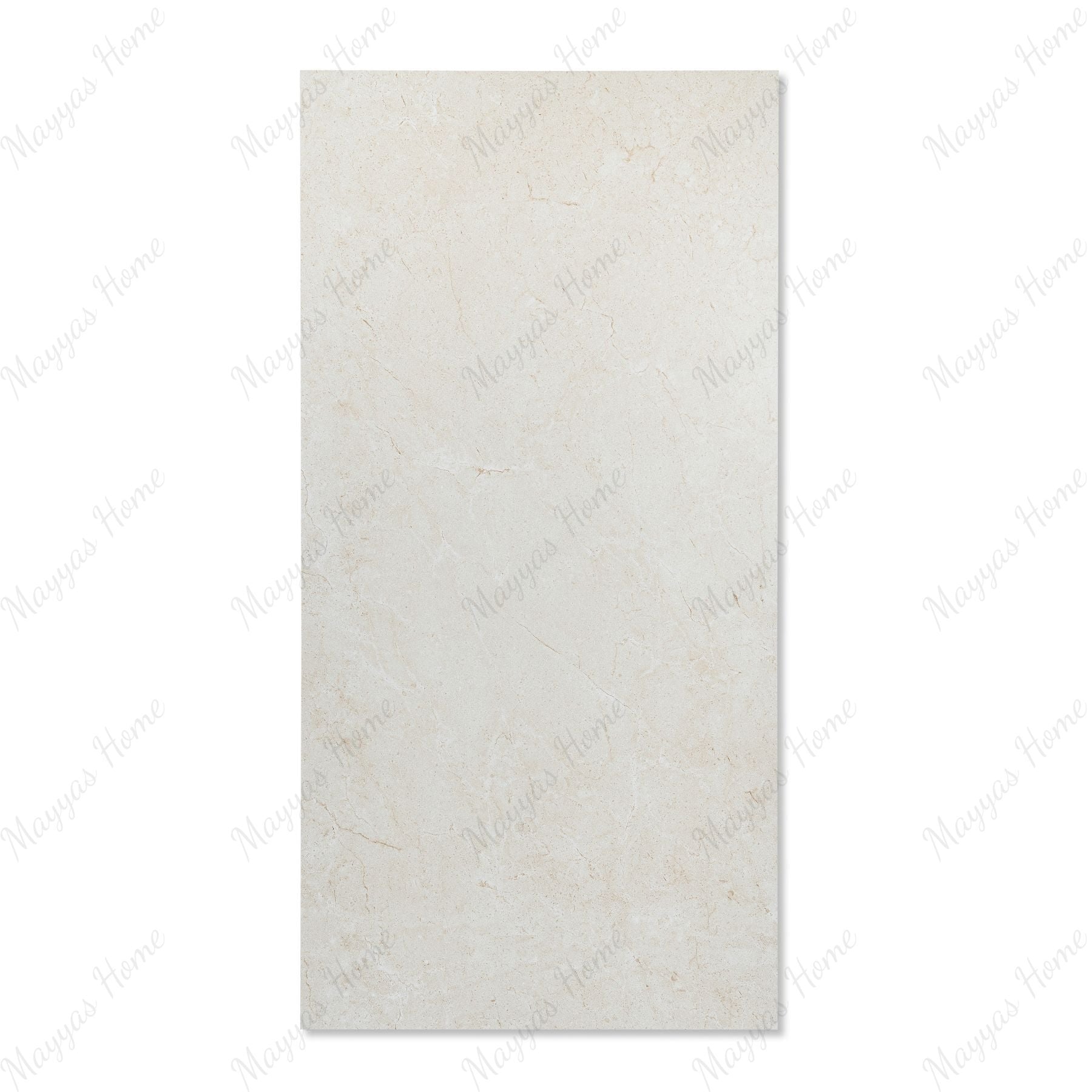 Crema Luna matte stone effect porcelain tile 60x120cm 9mm features soft cream tones with durable porcelain performance for floors and walls.