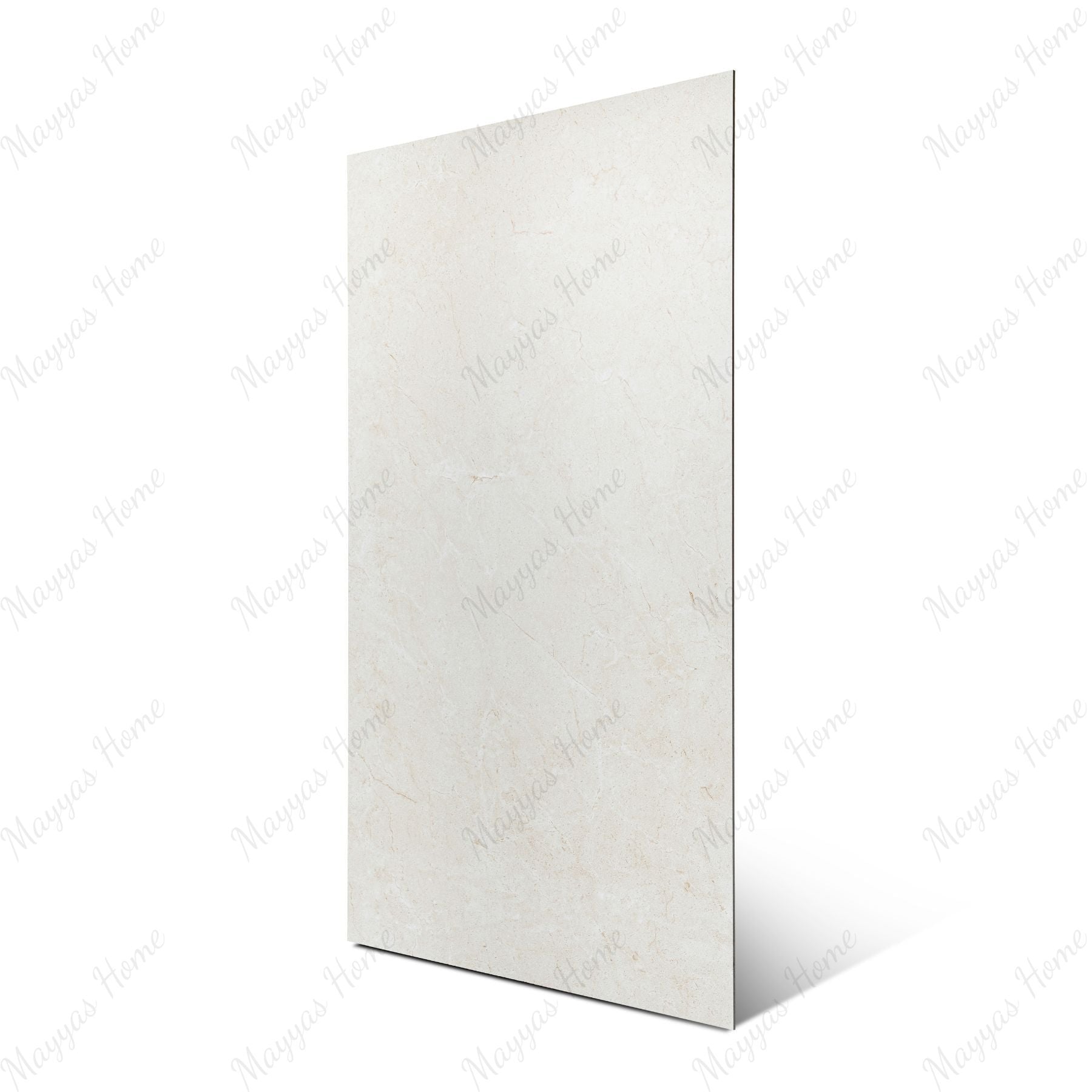 Crema Luna matte stone effect porcelain tile 60x120cm 9mm features soft cream tones with durable porcelain performance for floors and walls.