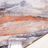 Dike Crimson porcelain tile 60x120cm 9mm thickness, red marble look design, durable porcelain tile ideal for luxury floors and walls.