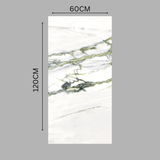 Discover CALCATTA EMARALD porcelain tile 600x1200mm with 9MM thickness and glitter on matt finish. Durable large format tile ideal for luxurious, shimmer-enhanced flooring and walls.