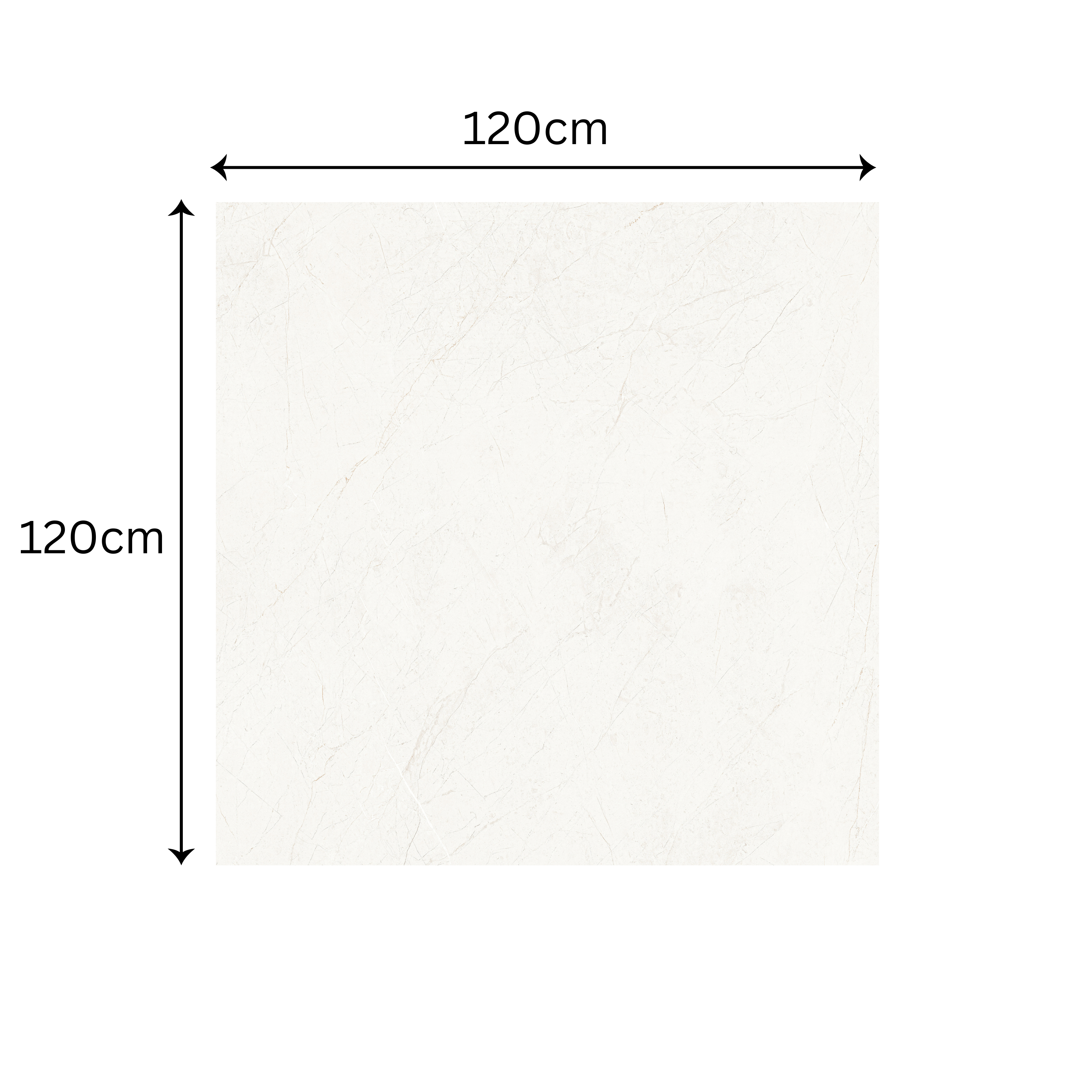 Discover ELEGANT CREMA large format porcelain tile 120x120cm with 9MM thickness and matt finish. Durable, slip-resistant, and perfect for warm, elegant interiors.