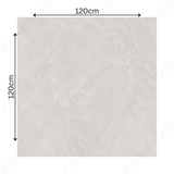 Discover ROYAL BEIGE large format porcelain tiles (120x120cm) with a 9MM glossy finish and beige marble effect. Durable, scratch-resistant, and easy to install. Perfect for elegant residential and commercial interiors.