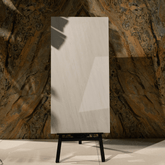 Duck White porcelain tile 60x120cm 9mm thickness, white marble look design, durable porcelain tile for elegant floors and walls.