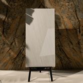 Duck White porcelain tile 60x120cm 9mm thickness, white marble look design, durable porcelain tile for elegant floors and walls.