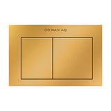Elevate your bathroom with the Premium Slate Gold Polished Flush Plate, featuring a glossy gold finish, dual-flush efficiency, and durable premium construction.