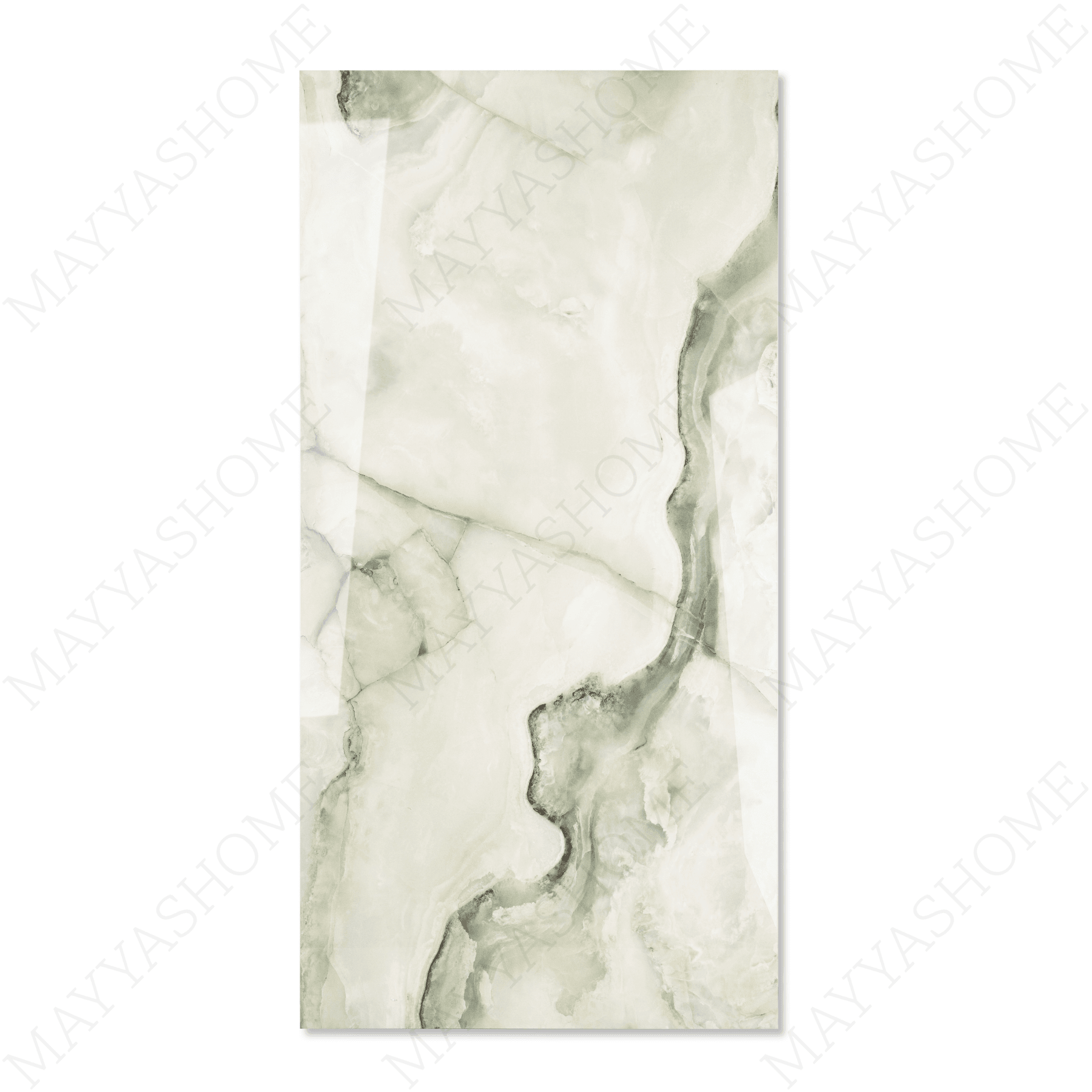 Emerald Onyx porcelain tile 60x120cm 9mm thickness, bold marble look design, durable porcelain, ideal for luxury floors and walls.