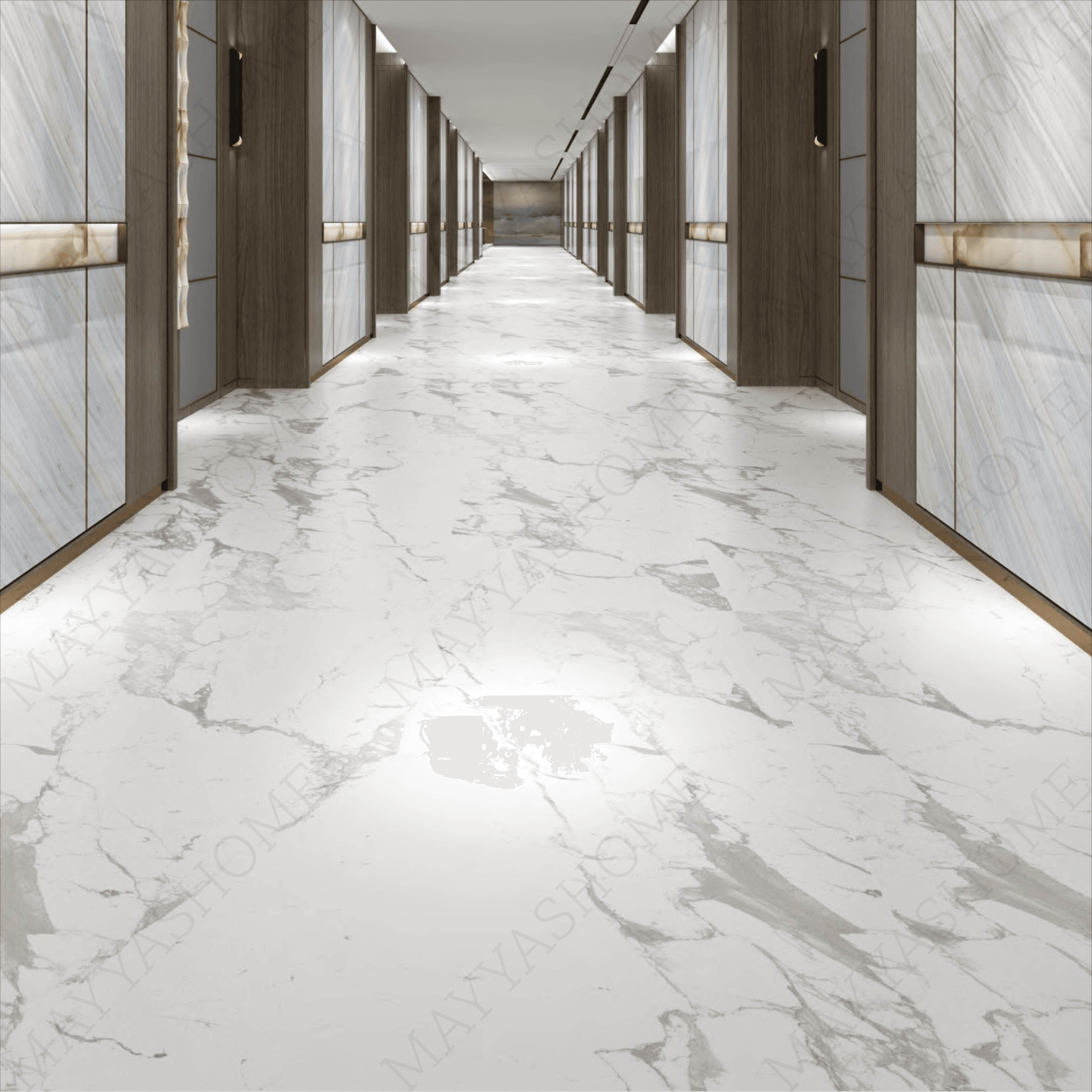 Enhance your interiors with stone look tiles in grey, featuring a sleek matt finish and the elegance of large format tiles for modern designs.