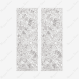 Enhance your space with stone look tiles in grey, featuring intricate carving details and a refined matt finish. Ideal for large format tiles.