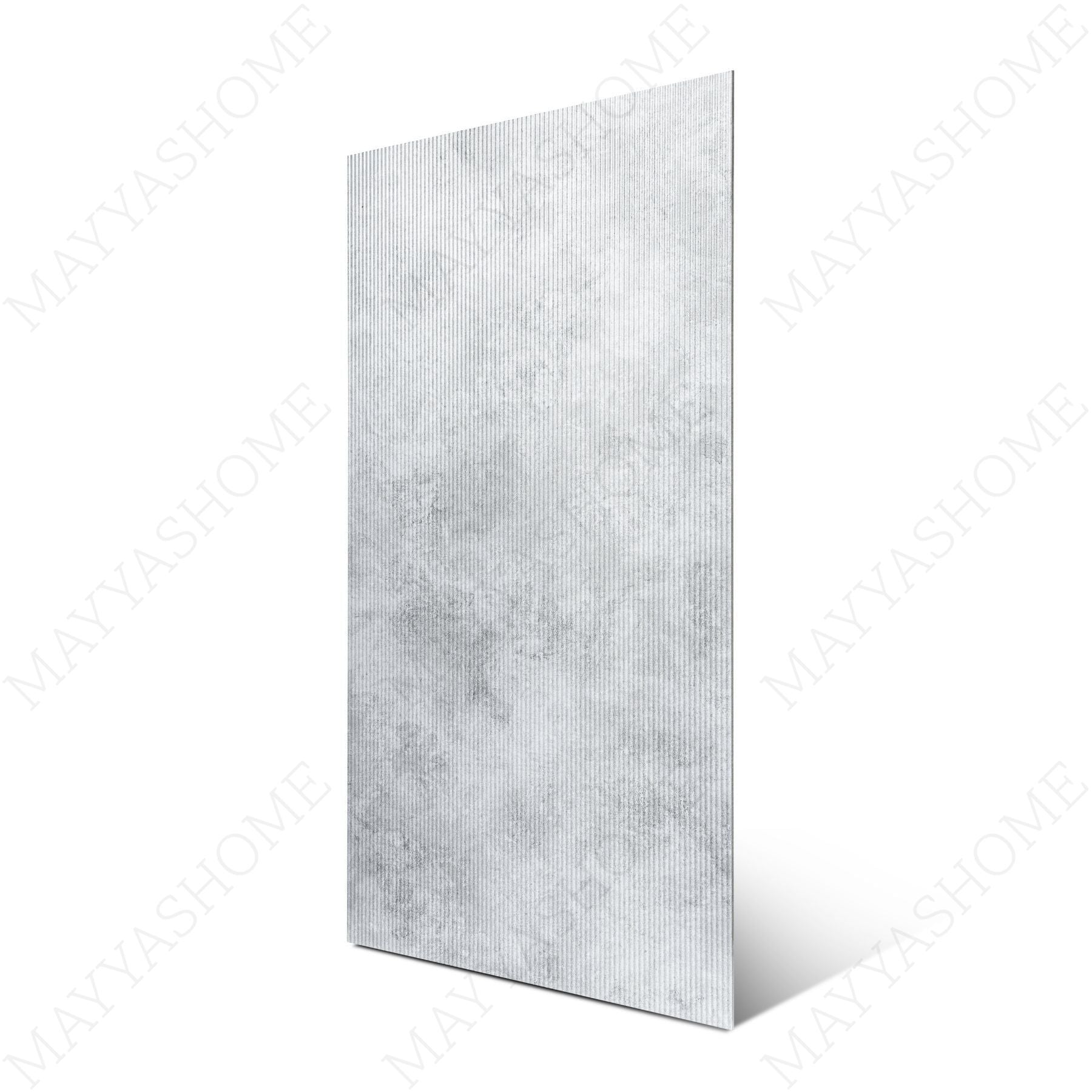 Eva Bianco porcelain tile in 60x120cm size with elegant stone effect, soft white tones and durable 9mm thickness for walls and floors.