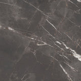 Flurry Black Shape+ Colorbody porcelain slab 120x280cm, 9mm thick, with bold veining and black marble character for floors, walls and modern interiors.