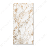 Giza Gold porcelain tile 60x120cm with 9mm thickness features a luxury marble look with gold veining, durable porcelain body for floors and walls.