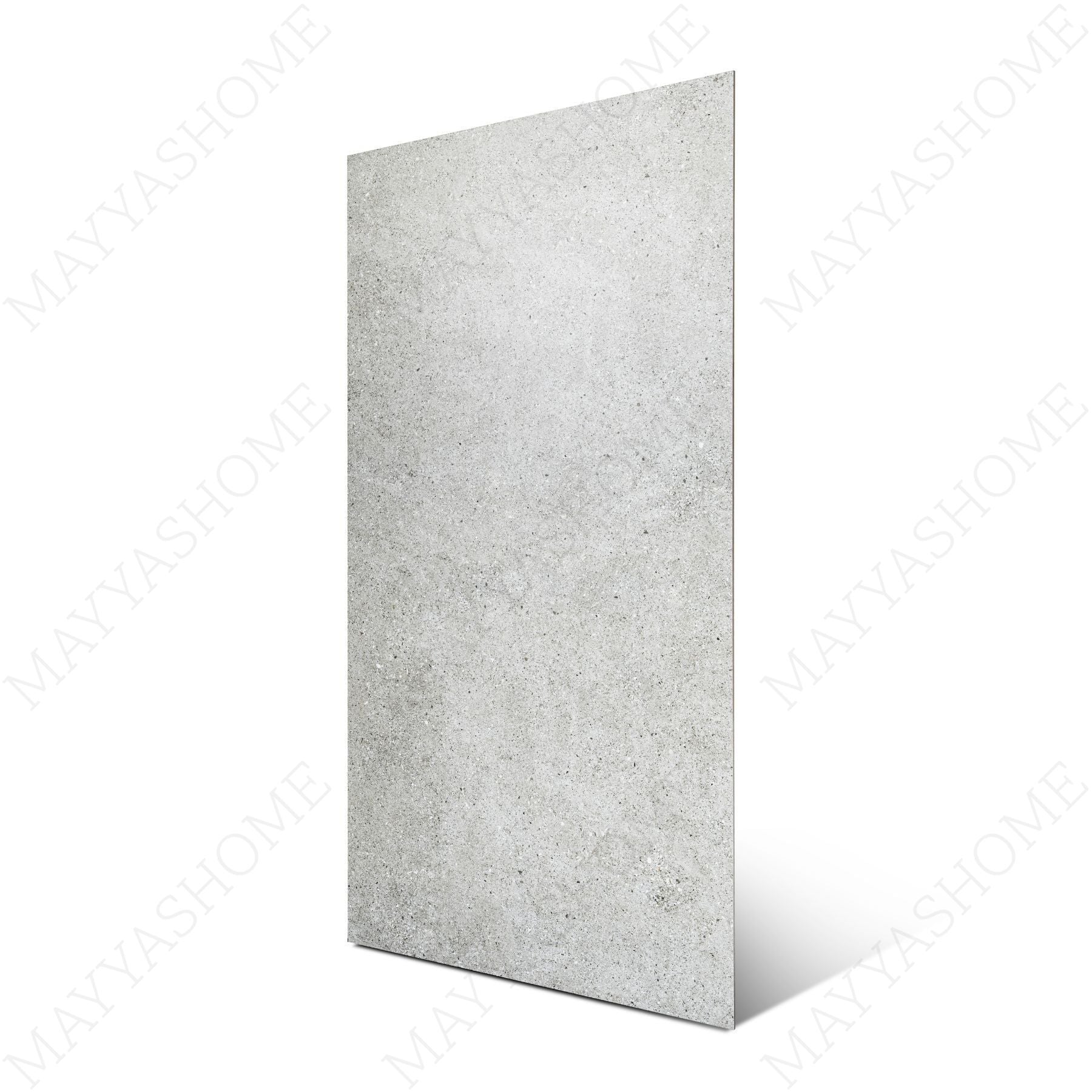 Gritoss Grey porcelain tile 60x120cm 9mm thick with raw cement look, designed for modern floor and wall applications with strong performance.