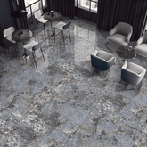 Gronza White 120x240cm book-match glossy tile with soft veining and mirrored elegance. Perfect for luxury walls, floors, and modern interiors.