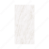 Hore Statuario 120x240cm matt porcelain tile with 09mm thickness. White marble look with soft grey veins, elegant matt finish for walls and floors.