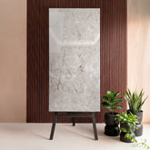 IMPAST GREY Porcelain Tile 600x1200mm – 9MM Thick with Sugar Surface Finish
