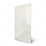 Iris Bianco glossy marble effect porcelain tile 60x120cm with 9mm thickness delivers refined veining and a bright polished finish.