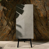 Italian Armani Light Grey glossy marble effect porcelain tile 60x120cm with 9mm thickness, ideal for bright luxury interiors.