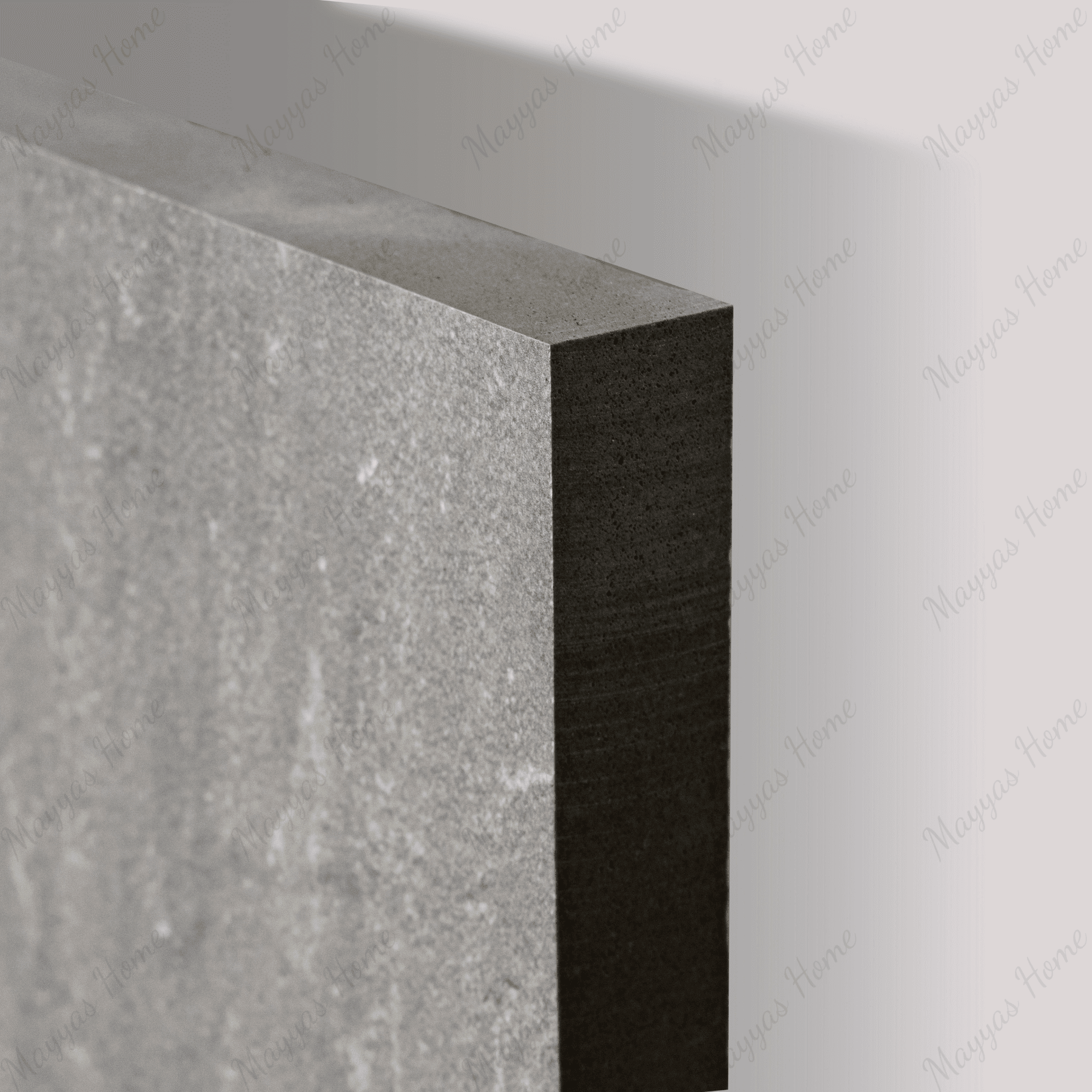 Kandra Grey porcelain tile 60x120cm 2mm thickness, grey stone look design, durable porcelain tile for modern floors and walls.