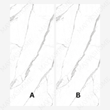 LILAC WHITE 120x278cm carved white tile with intricate texture and a smooth matt finish. A premium large format tile for refined, modern interiors