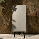 Lemmy Silver porcelain tile 60x120cm with 9mm thickness features a modern marble look, durable porcelain body, premium finish for floors and walls.