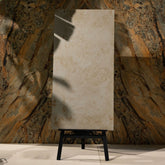 Limestone porcelain tile 60x120cm features a natural stone look with premium porcelain durability, ideal for modern floor and wall applications.
